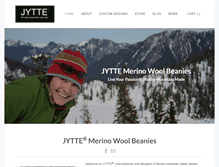 Tablet Screenshot of jytte.com